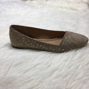 Lucky Brand Tan Flats Sz 7.5